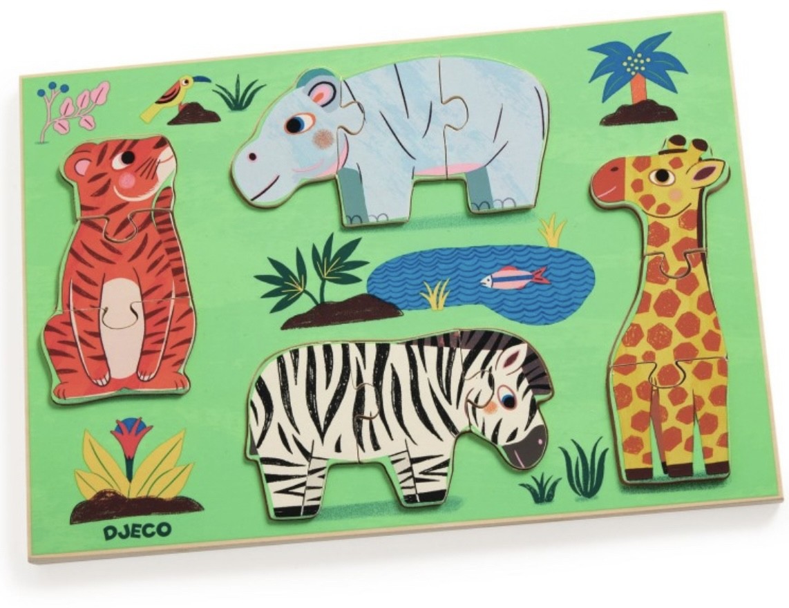 Puzzle - Coucou tigre