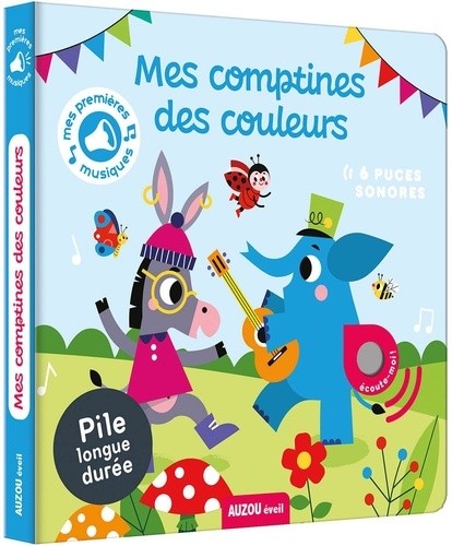 Livre musical - Mes comptines des couleurs