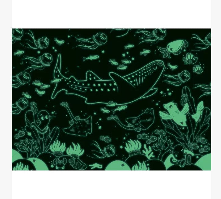 Puzzle Phosphorescent - Sous la mer