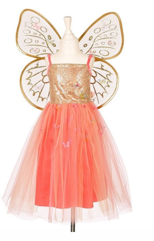 Déguisement - Robe Joanna et ailes - Diff Tailles