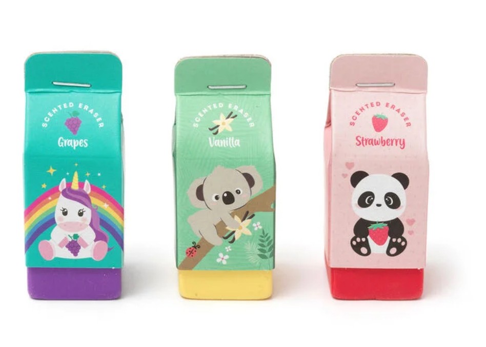Set de 3 gommes parfumées - Yummy Yummy