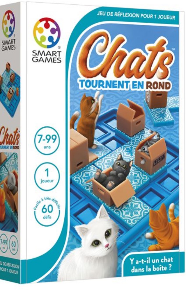 Chats tournent en rond