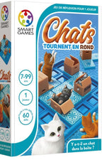 Chats tournent en rond