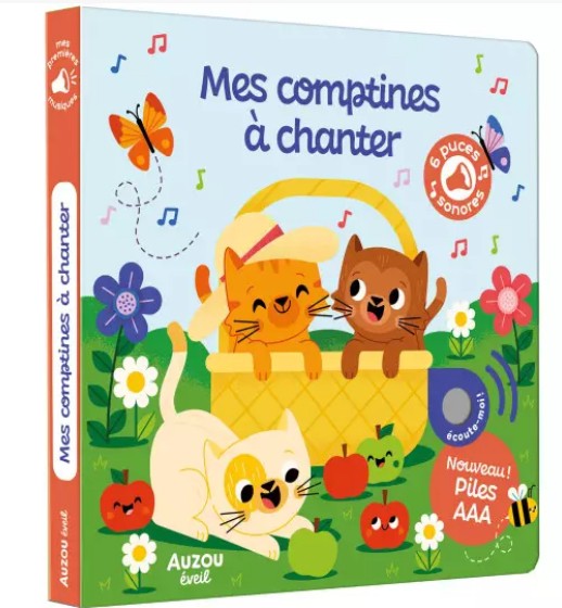 Livre musical - Mes comptines à chanter