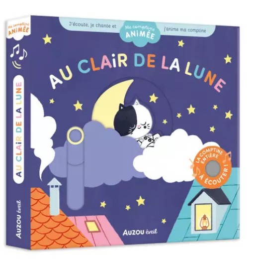 Ma comptine animée - Au clair de la lune