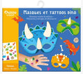 Masques et tattoos dino