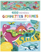 1000 premières gommettes formes - Les dinosaures