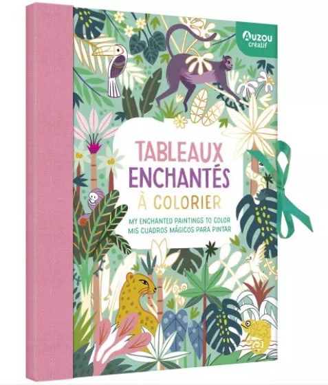 Tableaux enchantés à colorier