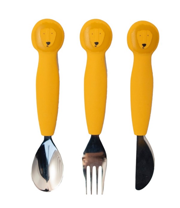 Couverts en silicone - Mr Lion