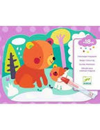 Coloriages magiques - Caché dans les bois
