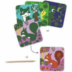 Cartes à gratter- Petites bêtes
