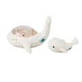 Veilleuse - Tranquil Whale Family - Blanc