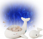 Veilleuse - Tranquil Whale Family - Blanc