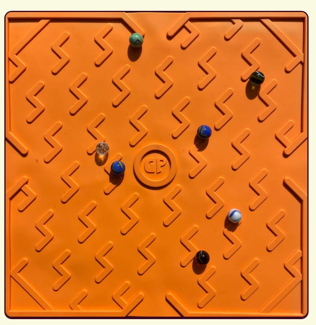 Game Plak - éclair - Orange