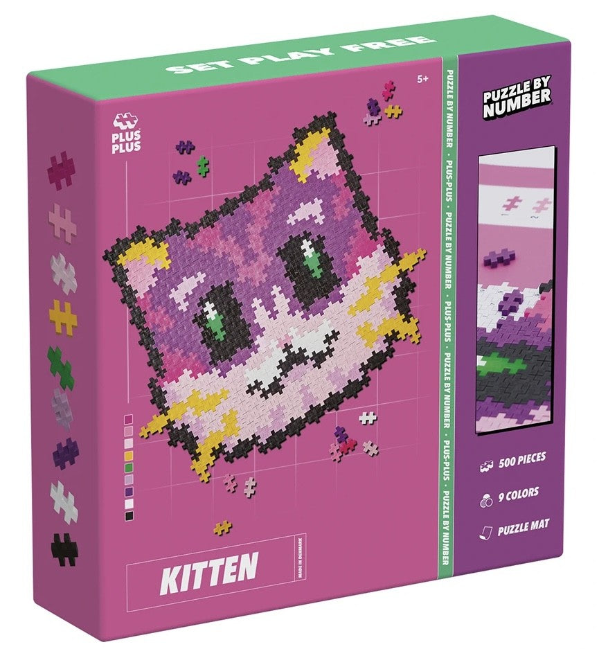 Puzzle PlusPlus - Chaton 500 pièces