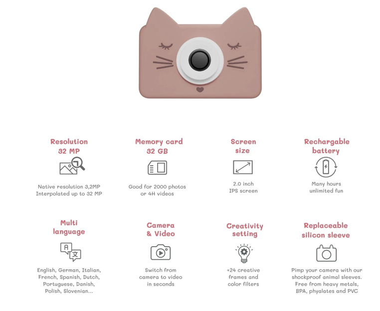 Appareil photo Zoo friends - Chat