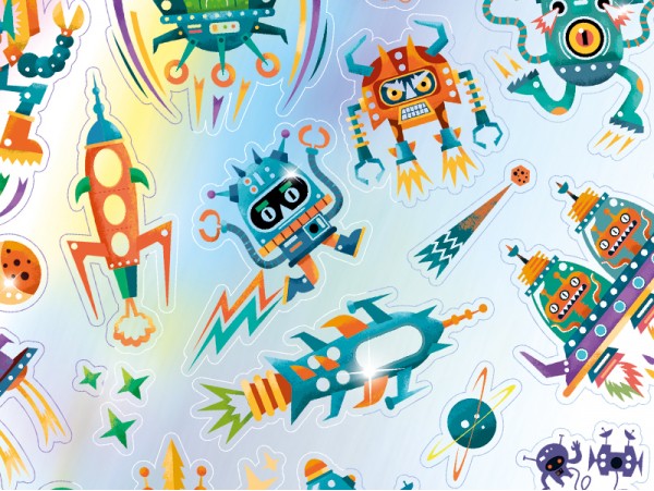 Stickers autocollant - Intergalactic