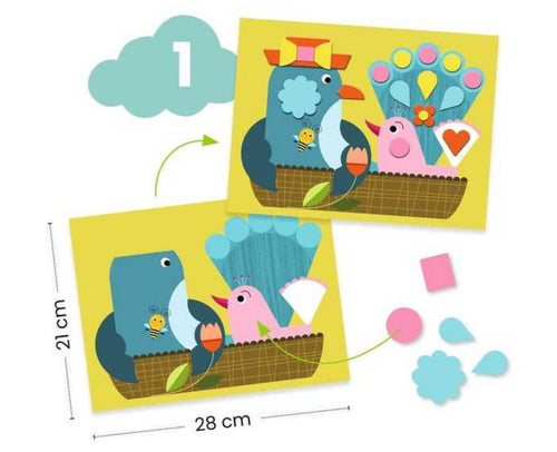 6 activités créatives - Le chat et ses amis