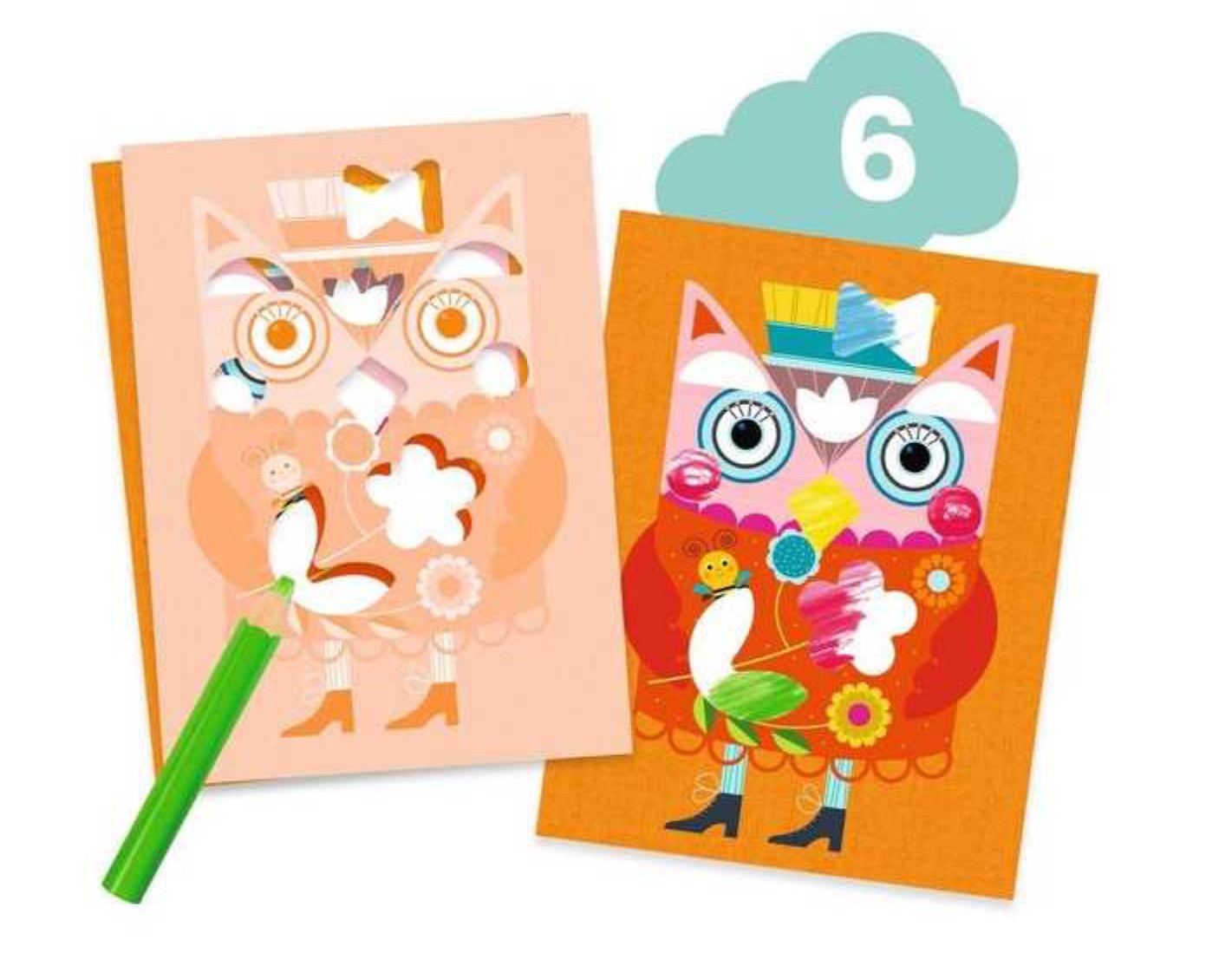 6 activités créatives - Le chat et ses amis