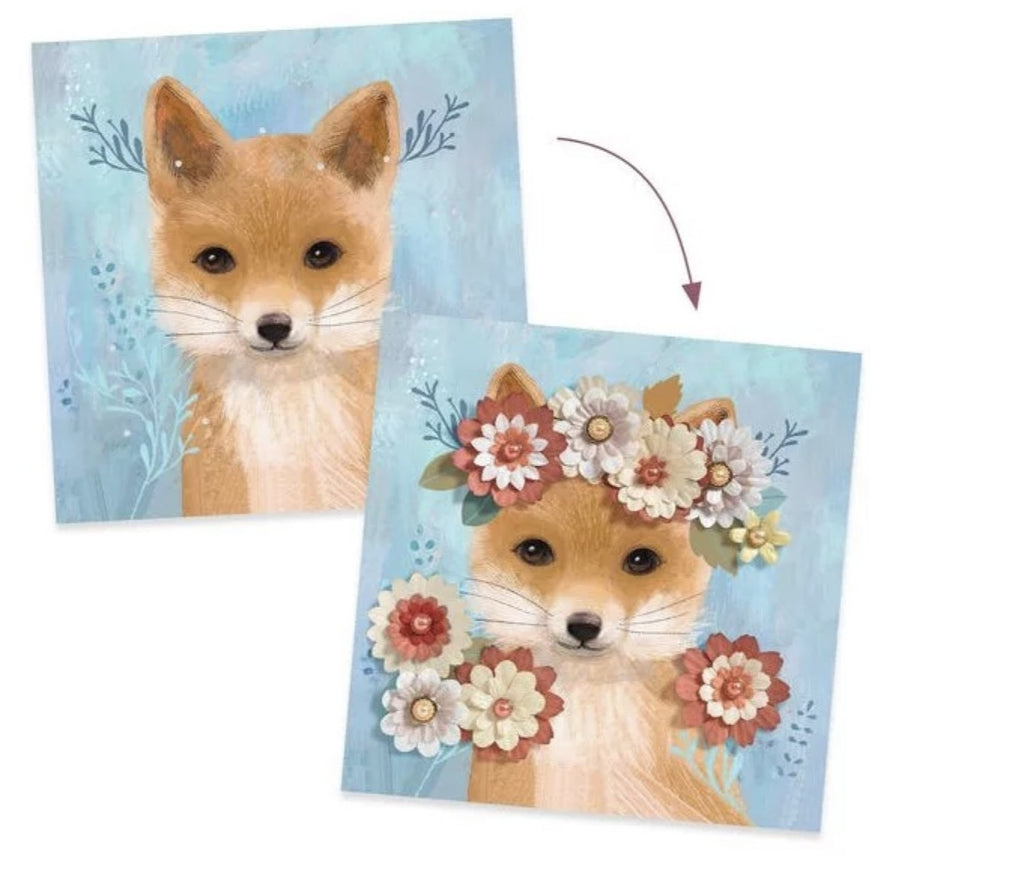 Tableaux 3D - Couronnes de fleurs