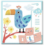 Coloriage - 3 pochoirs pour une image