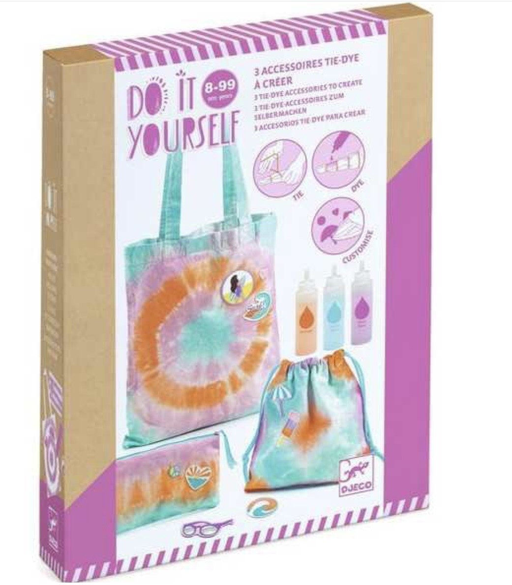 Diy - 3 accessoires Tie-Dye à créer Sunshine Camp