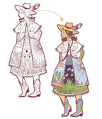 Coloriage mode - Fiodor & ses amies