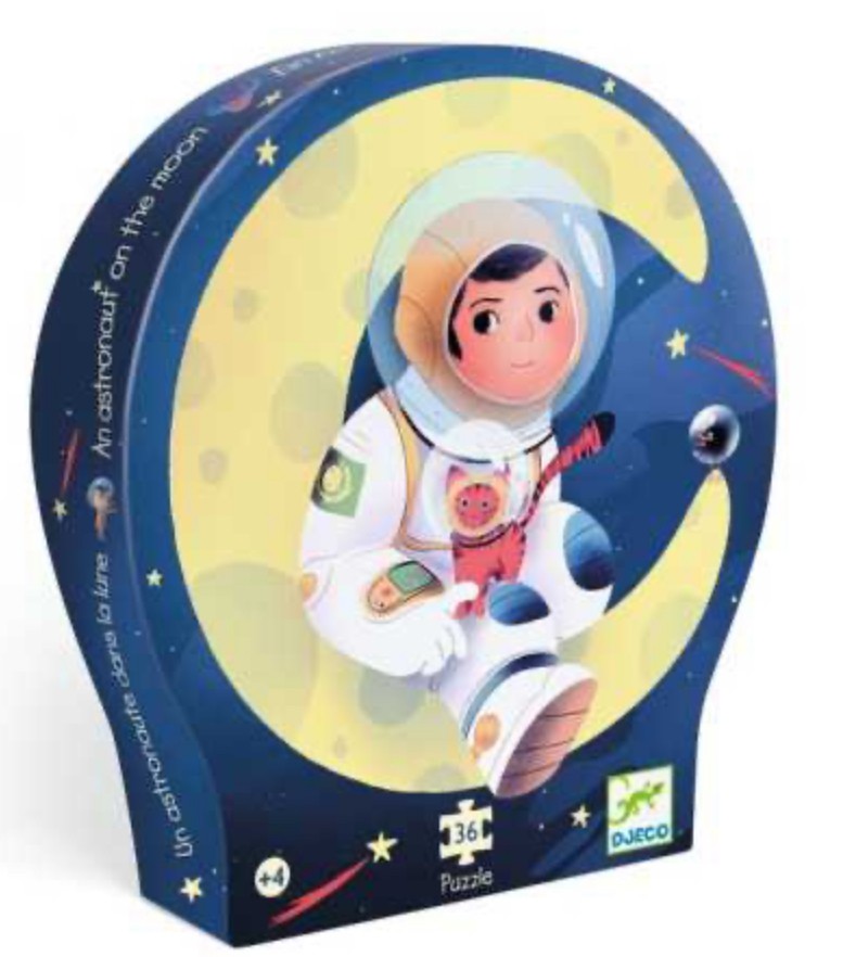 Puzzle - Un astronaute dans la lune