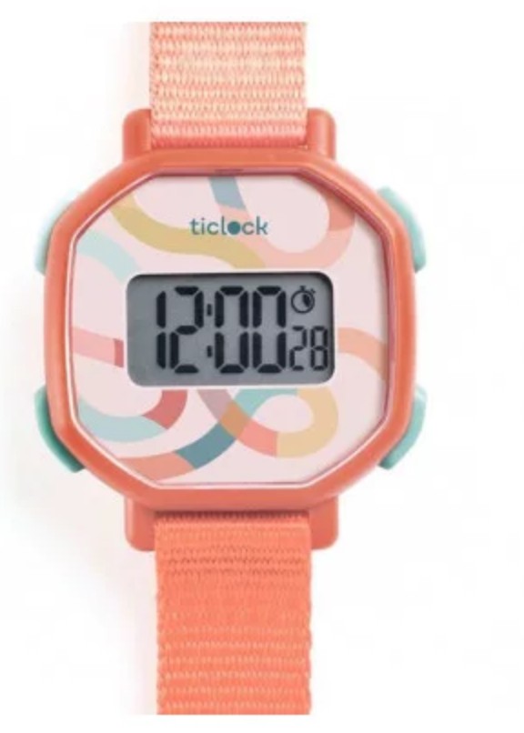 Montre digitale - Pastel volute