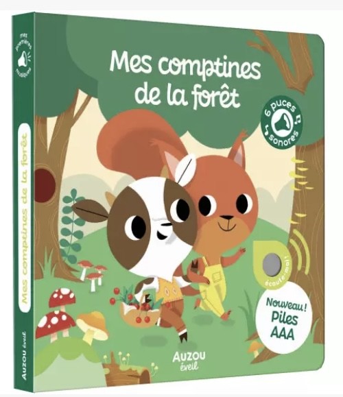 Livre musical - Mes comptines de la forêt