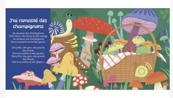 Livre musical - Mes comptines de la forêt