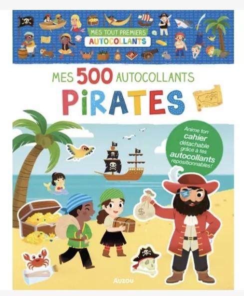 Mes 500 autocollants - Pirates