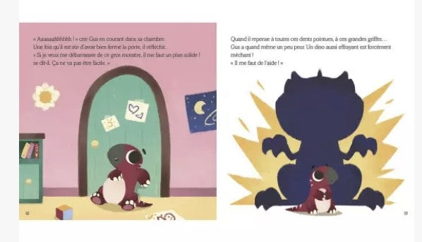 Gus ne veut pas de dino-sitter