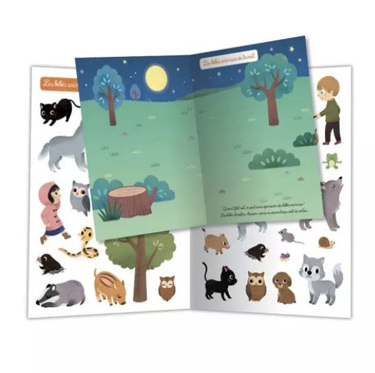 Mes 500 autocollants - Bébés animaux