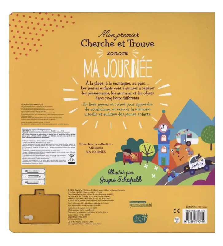 Mon premier cherche et trouve sonore - Ma journée