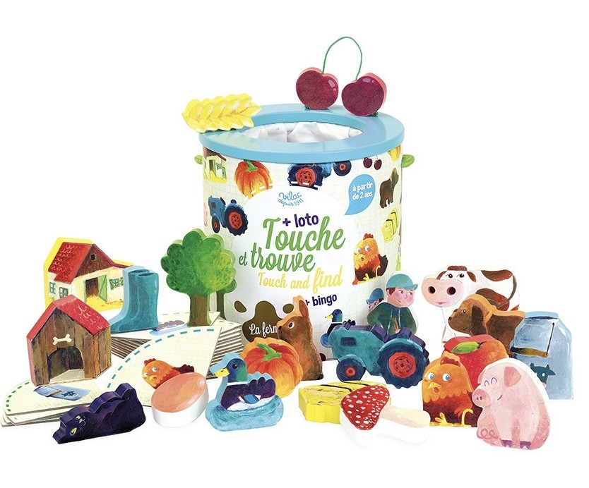 Touche et trouve - La ferme