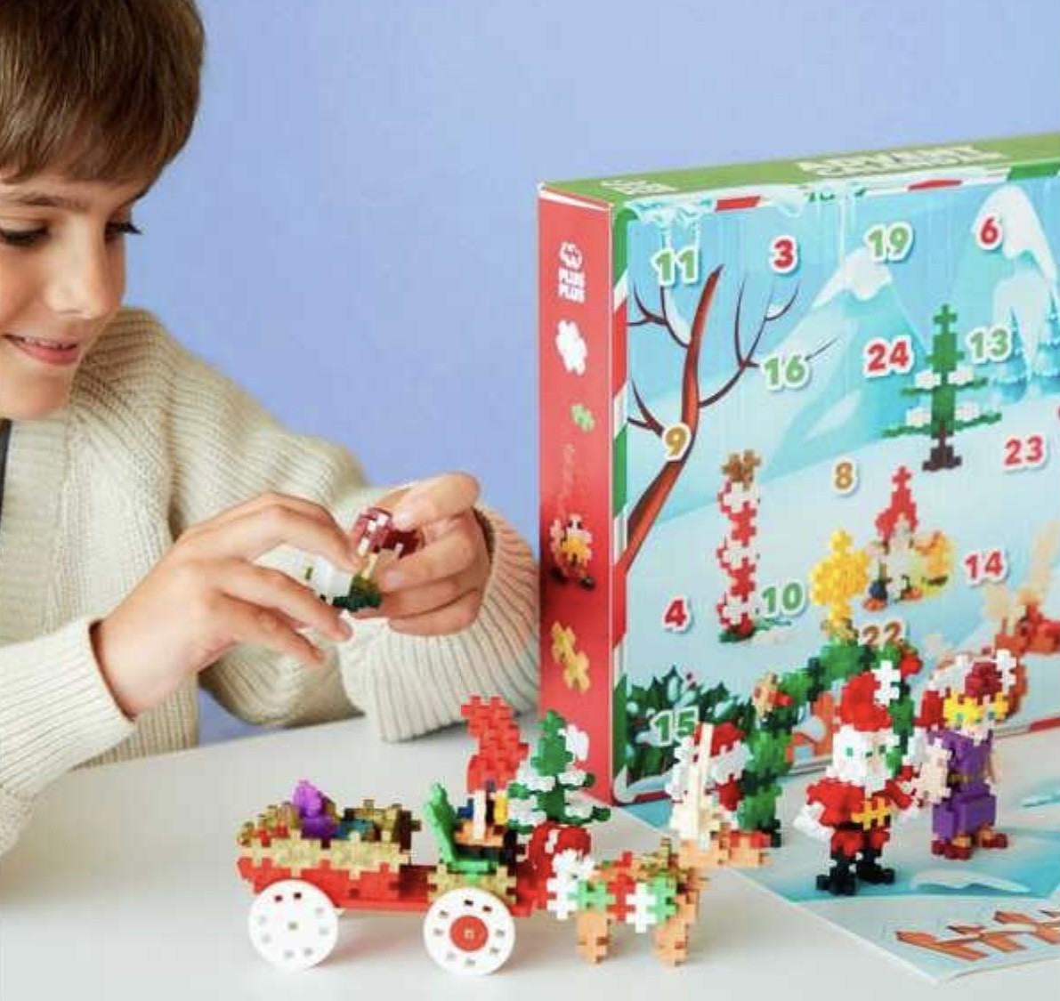 Calendrier de l’Avent Plus Plus 600 pièces