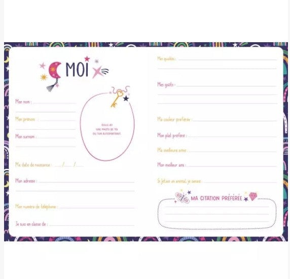 Mon carnet secret - Bijou porte - bonheur