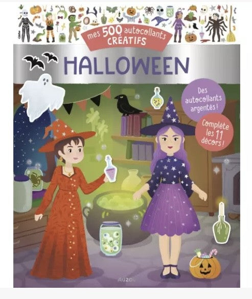 Mes 500 autocollants créatifs - Halloween