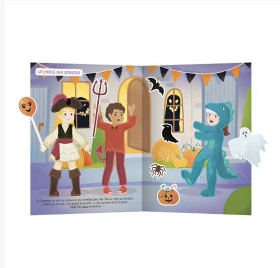 Mes 500 autocollants créatifs - Halloween