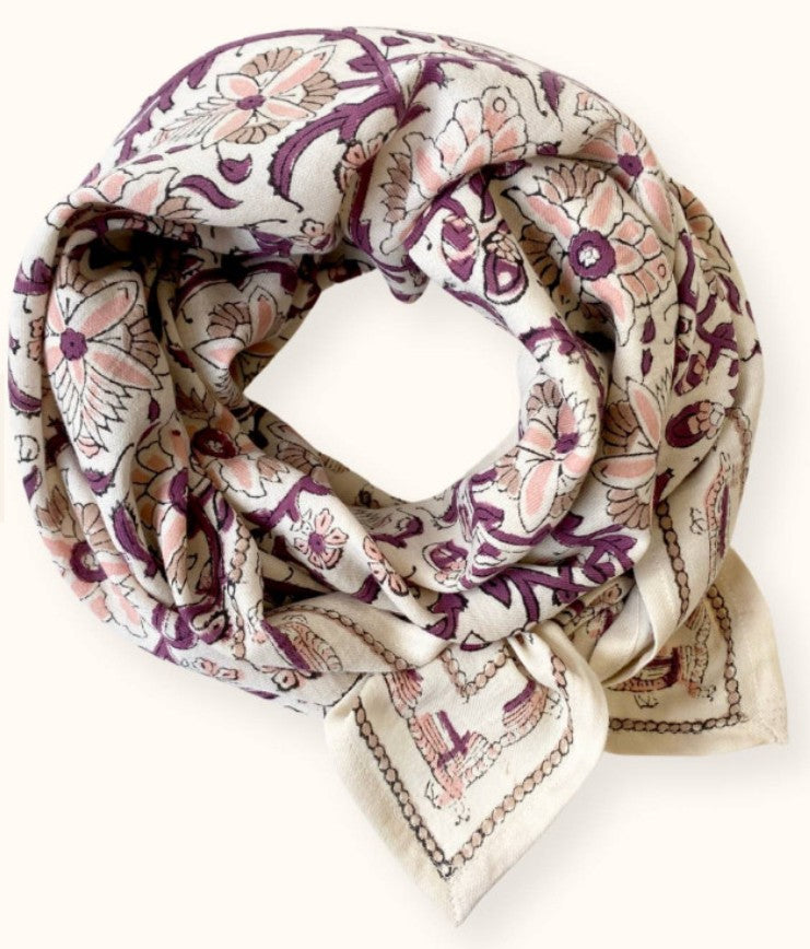 Foulard big - Latika Bird Milk