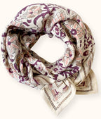 Foulard big - Latika Bird Milk