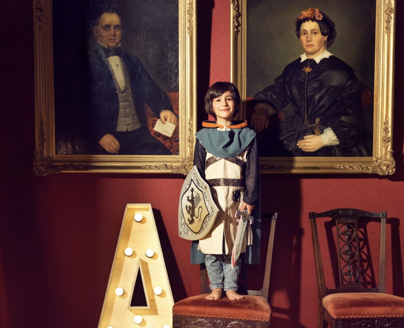 Déguisement - Chevalier Geoffrey Knight 5 - 7 ans