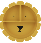 Assiette compartiment avec ventouse - Mr Lion