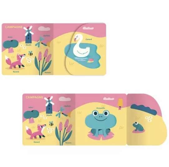 Mon premier imagier à Flap - Imagier surprise
