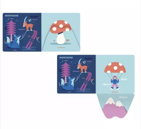 Mon premier imagier à Flap - Imagier surprise