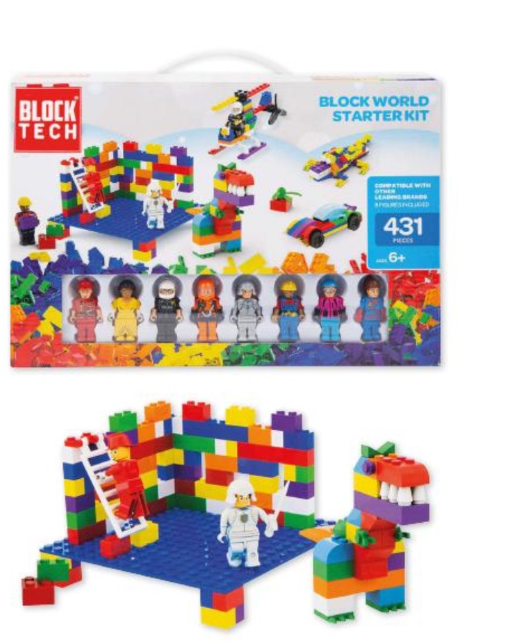 Pack démarrage Briques Block Tech