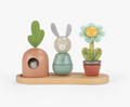 Empilable multi-activités - Trois petits lapins