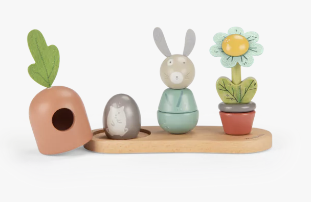 Empilable multi-activités - Trois petits lapins