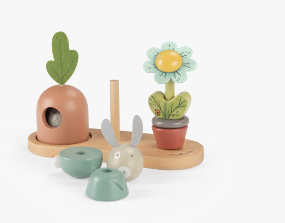 Empilable multi-activités - Trois petits lapins